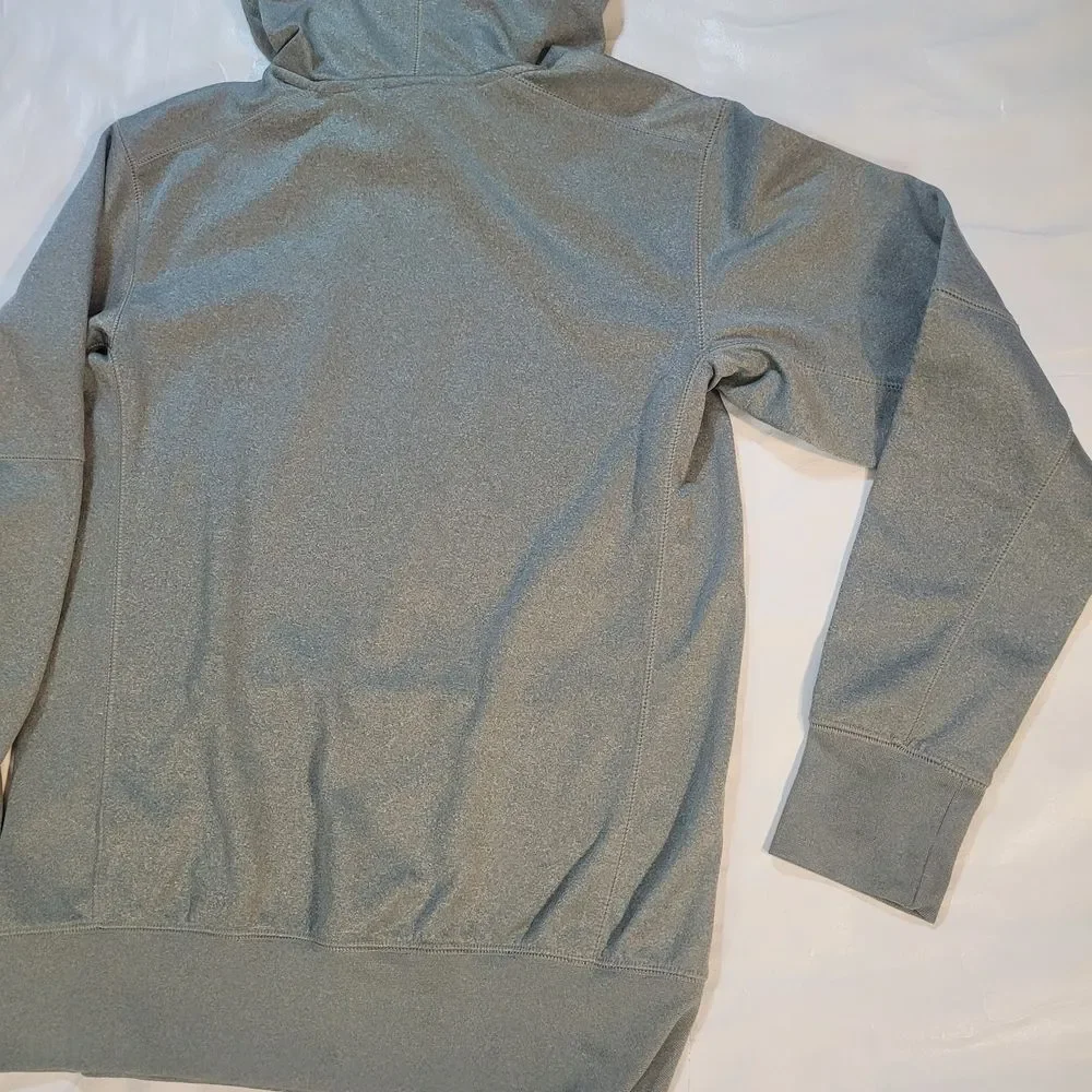 Nike Gray 'BEAST' Pullover Hoodie with Black Logo